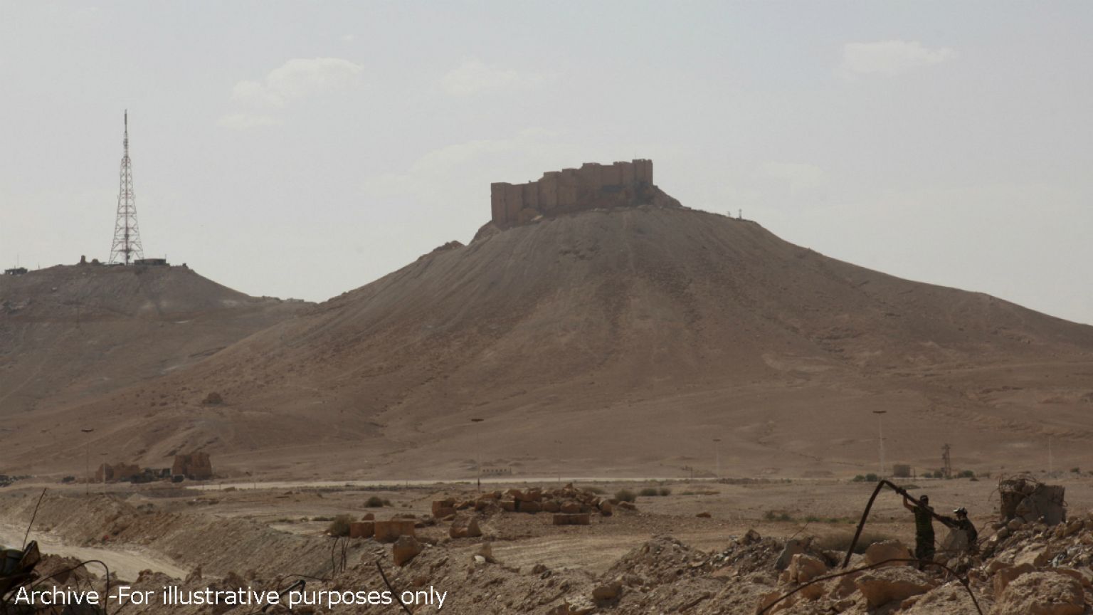 ISIS blows up two ancient Islamic mausoleums in Palmyra