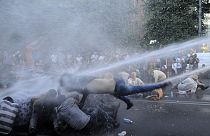 پلیس ایروان علیه معترضان به گاز اشک آور متوسل شد