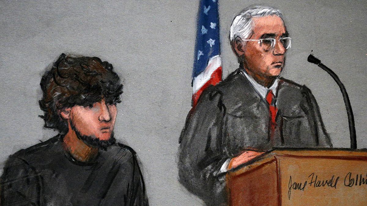 Boston Bomber apologises to the victims as he is formally sentenced to death