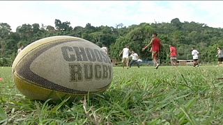 UmRio Projesi Brezilyalı gençlere rugby öğretiyor