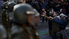 Studentenkrawalle in Chile