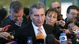 EU's Oettinger gives Athens five days to avoid a 'Grexit'