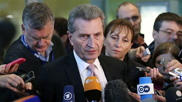 EU's Oettinger gives Athens five days to avoid a 'Grexit' EU's Oettinger gives Athens five days to avoid a 'Grexit'