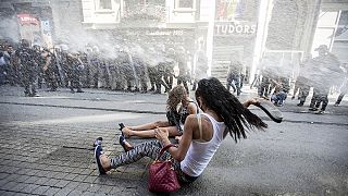 Istanbul Gay pride quashed by riot police, rubber bullets and water cannon