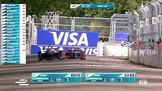 Nelson Piquet wins first Formula E championship