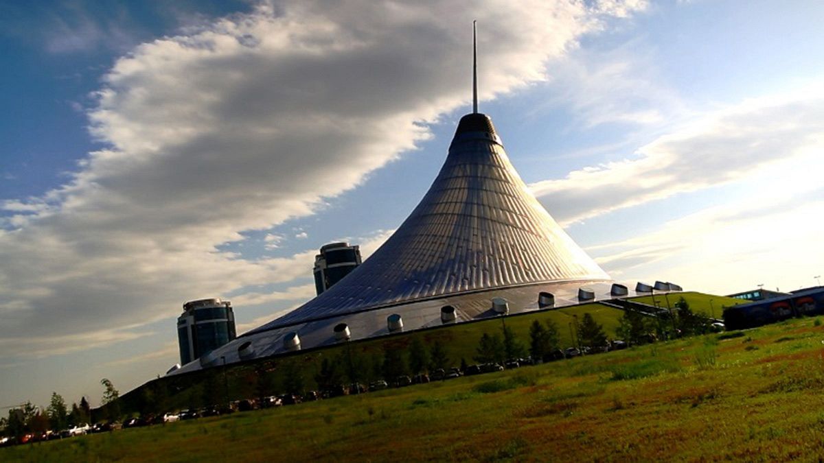 Astana: a futuristic city of many different styles