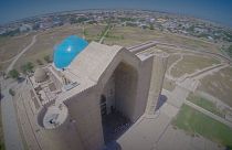 Le mausolée inachevé de Khoja Ahmad Yasawi au Kazakhstan