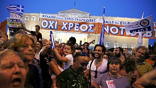 Massive anti-austerity rally backs a defiant Greek government