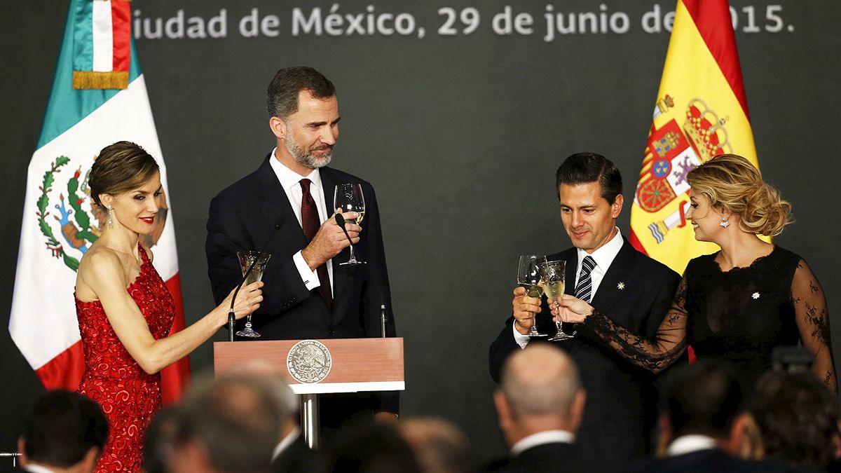 İspanya Kralı ilk kez Latin Amerika'da