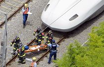 Япония: самоубийство в скоростном поезде
