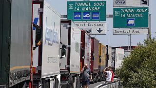 Eurotunnel erneut durch streikende Fährbeschäftigte blockiert
