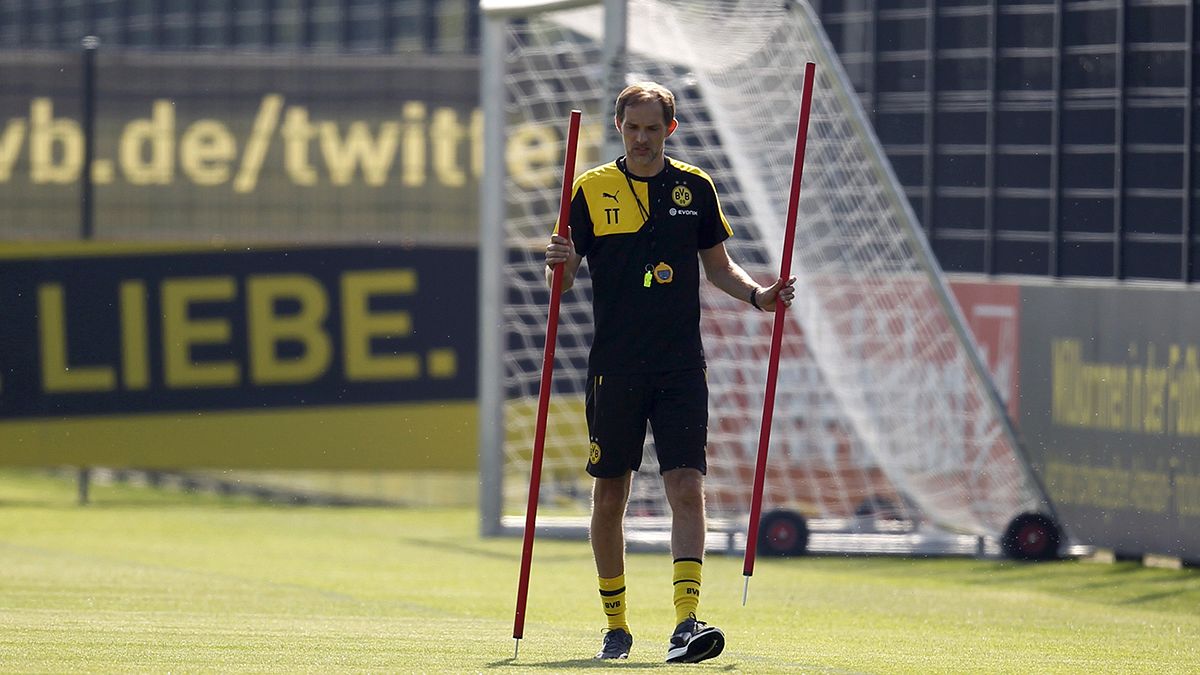 Calcio: primo allenamento per il Borussia Dortmund di Tuchel
