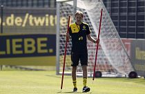 Borussia Dortmund sezon öncesi sahaya çıktı