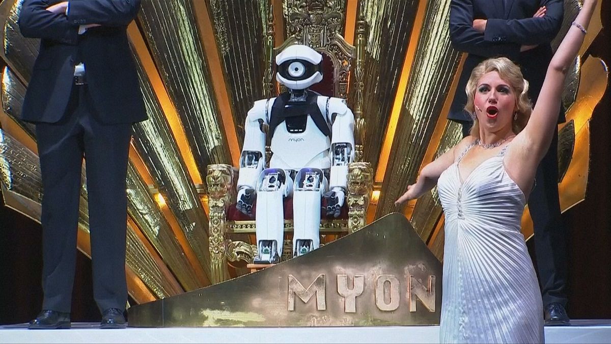 Myon, robot attore