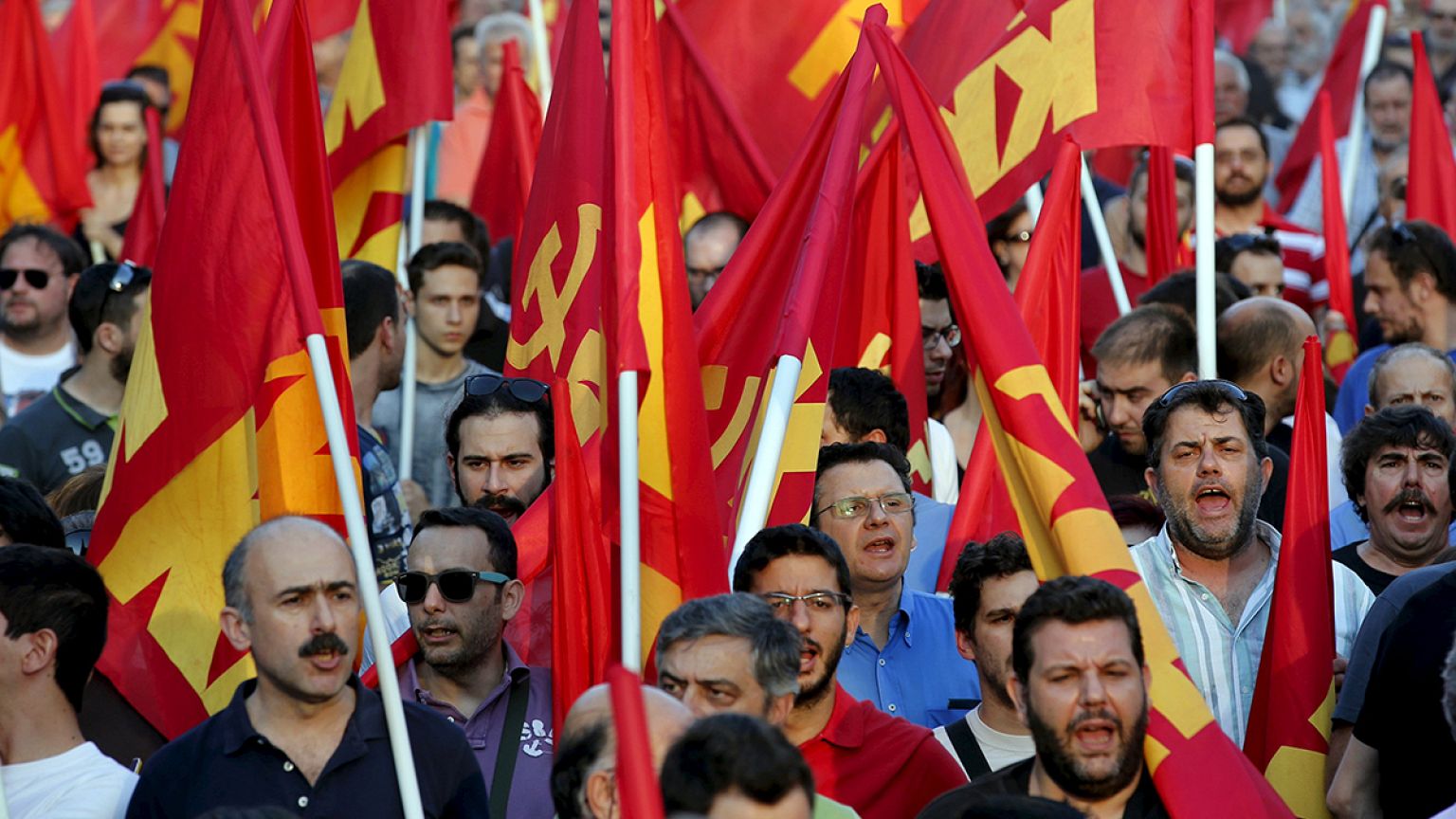 O duplo NÃO dos comunistas e anarquistas gregos