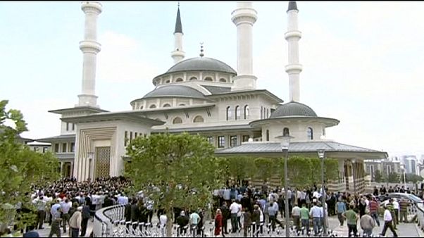 Turquie : inauguration de la gigantesque mosquée présidentielle Turquie : inauguration de la gigantesque mosquée présidentielle