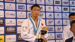 Moğol judokalar madalyalara ambargo koydu