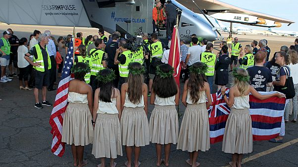 Solar Impulse completes record flight across Pacific Solar Impulse completes record flight across Pacific