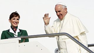 Pope leaves for visit to Latin America