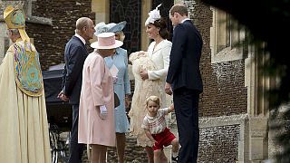 UK: Thousands turn out to cheer as Princess Charlotte is christened