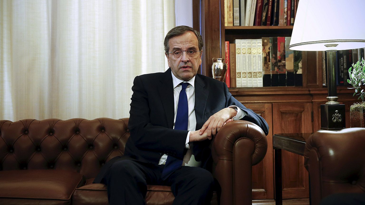 Παραιτήθηκε από την ηγεσία της Ν.Δ. ο Αντ. Σαμαράς