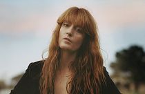 Florence + The Machine caught by cushion rain in Lyon
