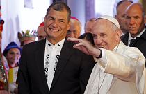 Ecuador: il Papa ha incontrato Correa, oggi giornata fitta d'impegni