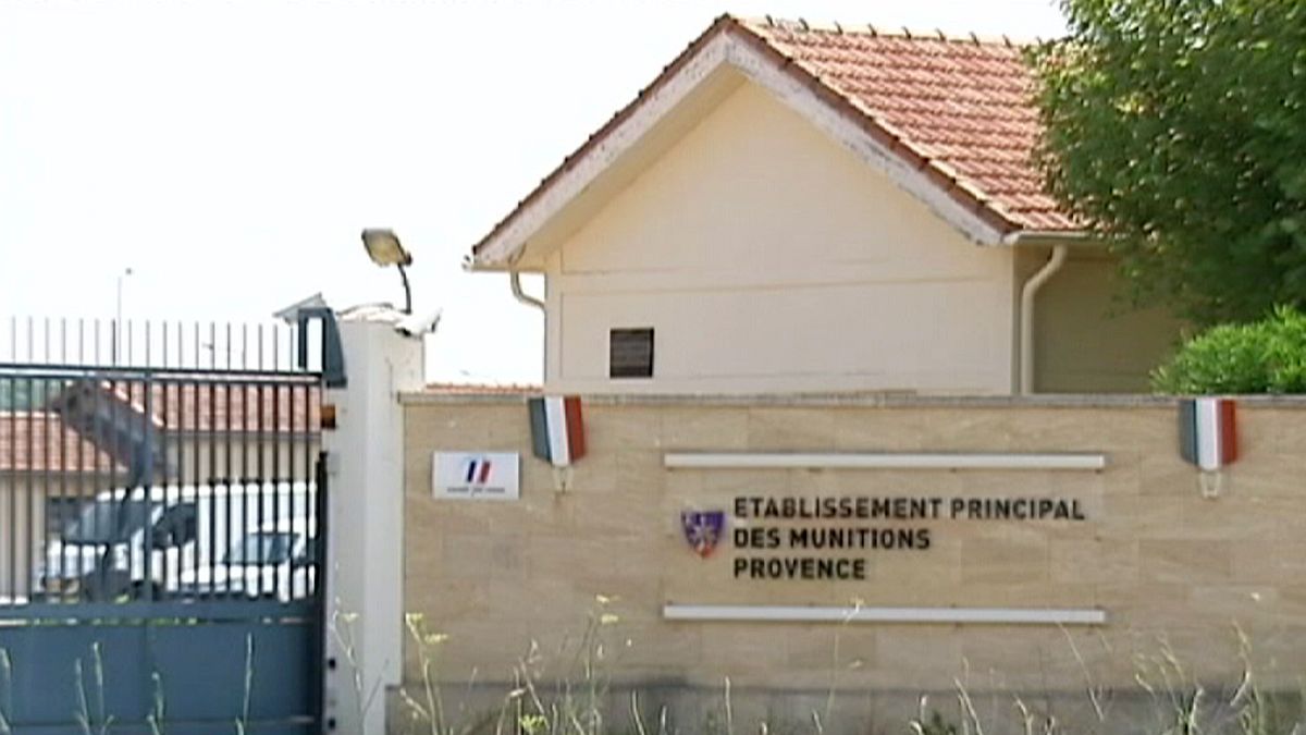 Explosives stolen from French army base
