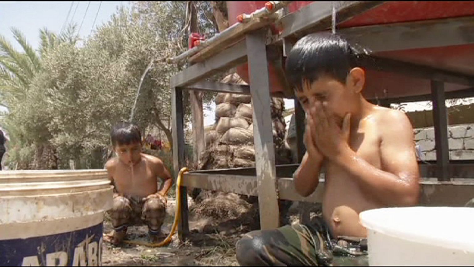 Iraq: heatwave makes life harder for displaced in camps