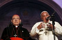 Un million de fidèles écoutent l'homélie du pape à Quito en Equateur
