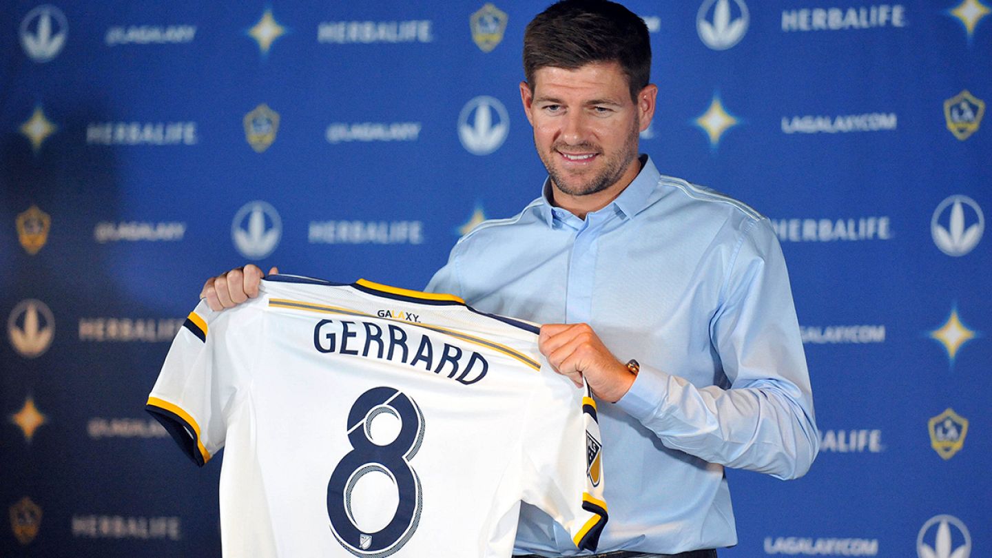 Gerrard officially presented at LA Galaxy | Euronews
