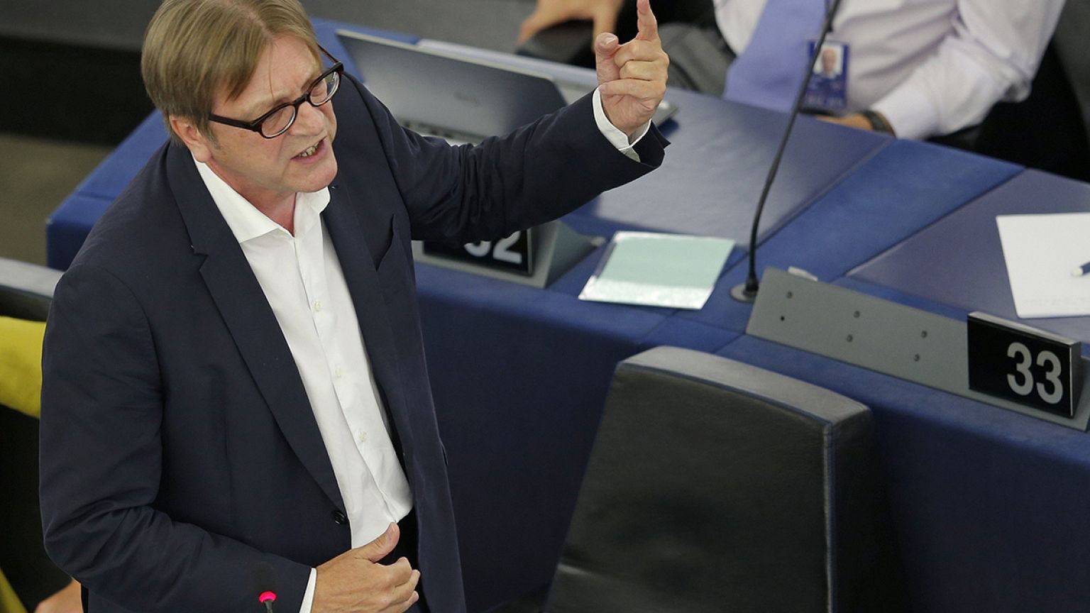 Γκι Φερχόφστατ: «Η ελληνική "σπαζοκεφαλιά" είναι αποτέλεσμα κοινής ευθύνης»