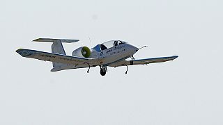 'Aviation history' made as electric plane flies across English Channel