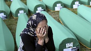Homenaje a las víctimas de Srebrenica 20 años después