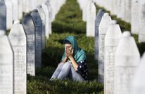 مراسم بیستمین سالگرد کشتار سربرنیتسا در بوسنی