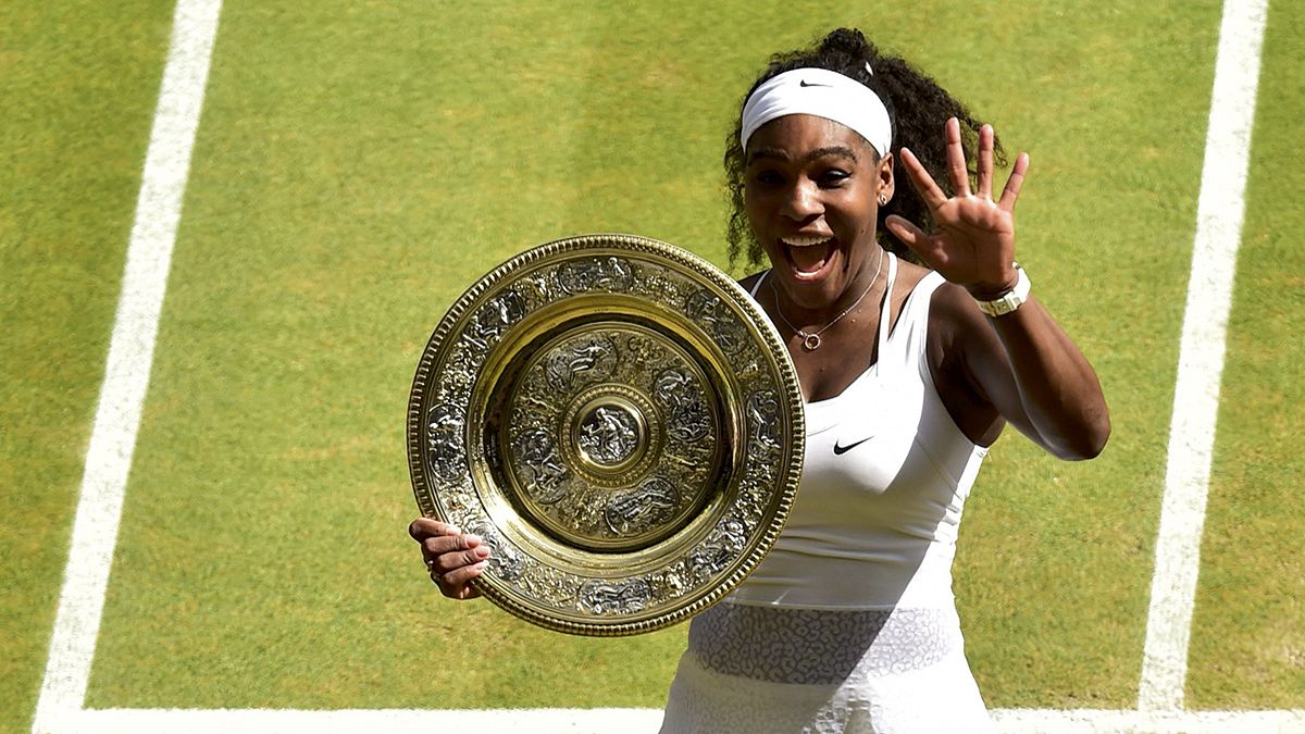 La veteranía de Serena se impone a las ganas de Garbiñe en la final de Wimbledon