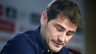 Casillas könnyes búcsúja