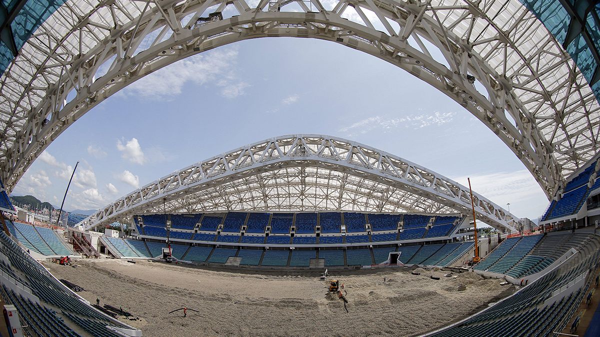 Russia shows off preparations for World Cup 2018