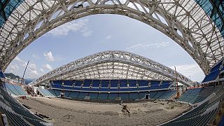 Russia shows off preparations for World Cup 2018