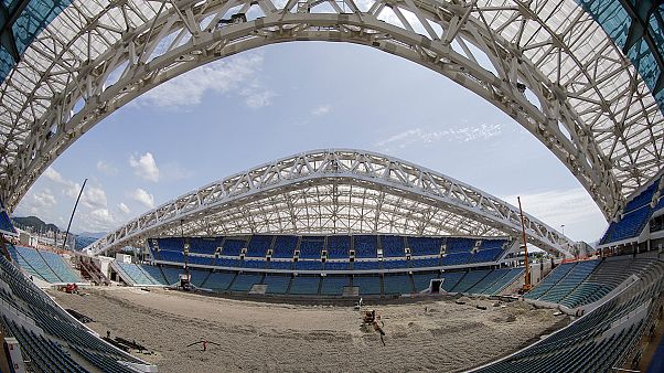 Ρωσία 2018: Ετοιμάζεται το γήπεδο του Σότσι για το Μουντιάλ Ρωσία 2018: Ετοιμάζεται το γήπεδο του Σότσι για το Μουντιάλ