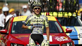 Tour de France: Der deutsche Debütant Emanuel Buchmann sprintet auf Platz Drei