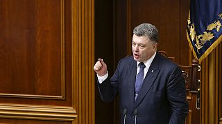 Petro Poroshenko na Rada