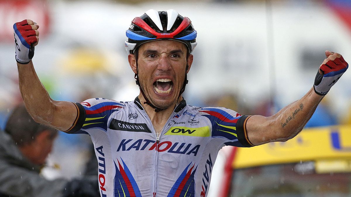 "Purito" Rodríguez gana su segunda etapa en el Tour de Francia