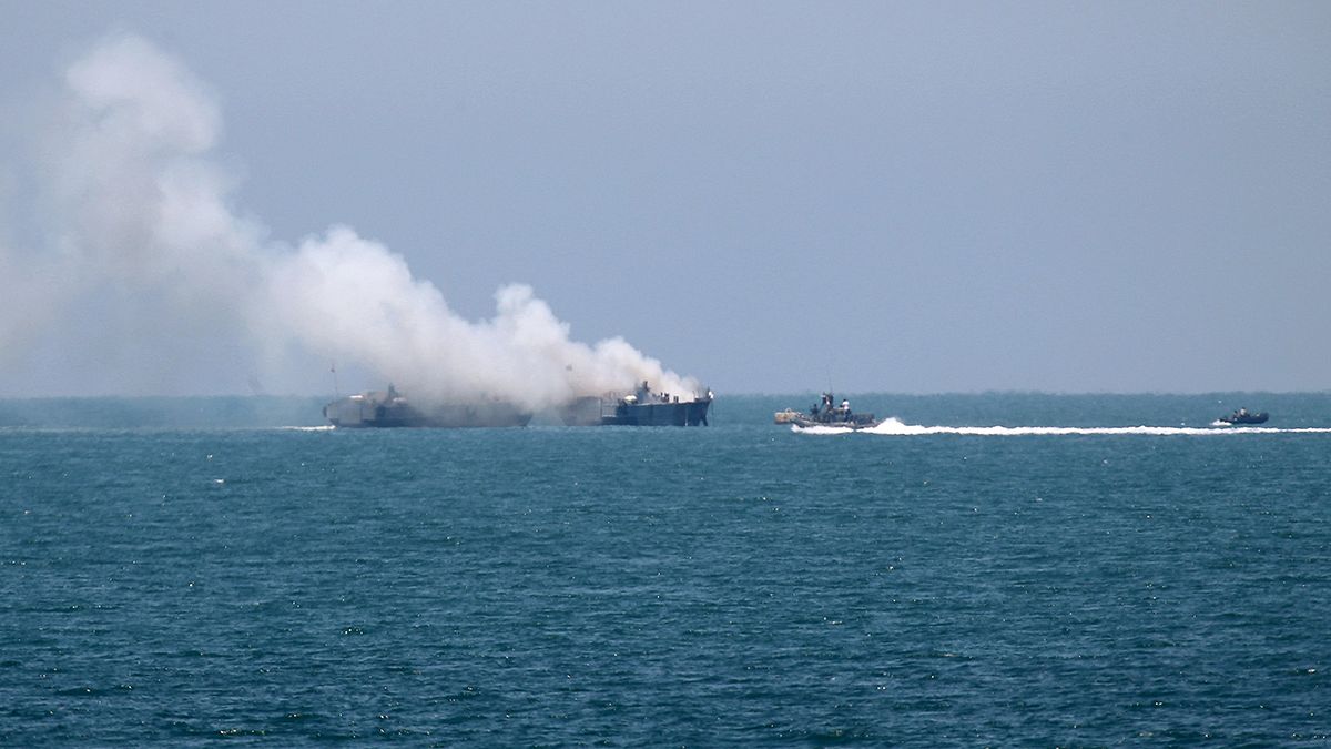 تنظيم داعش يتبنى عملية إطلاق صاروخ على فرقاطة تابعة للقوات البحرية المصرية