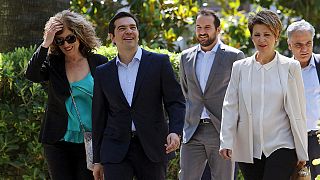 Beiktatták a görög kormány új tagjait