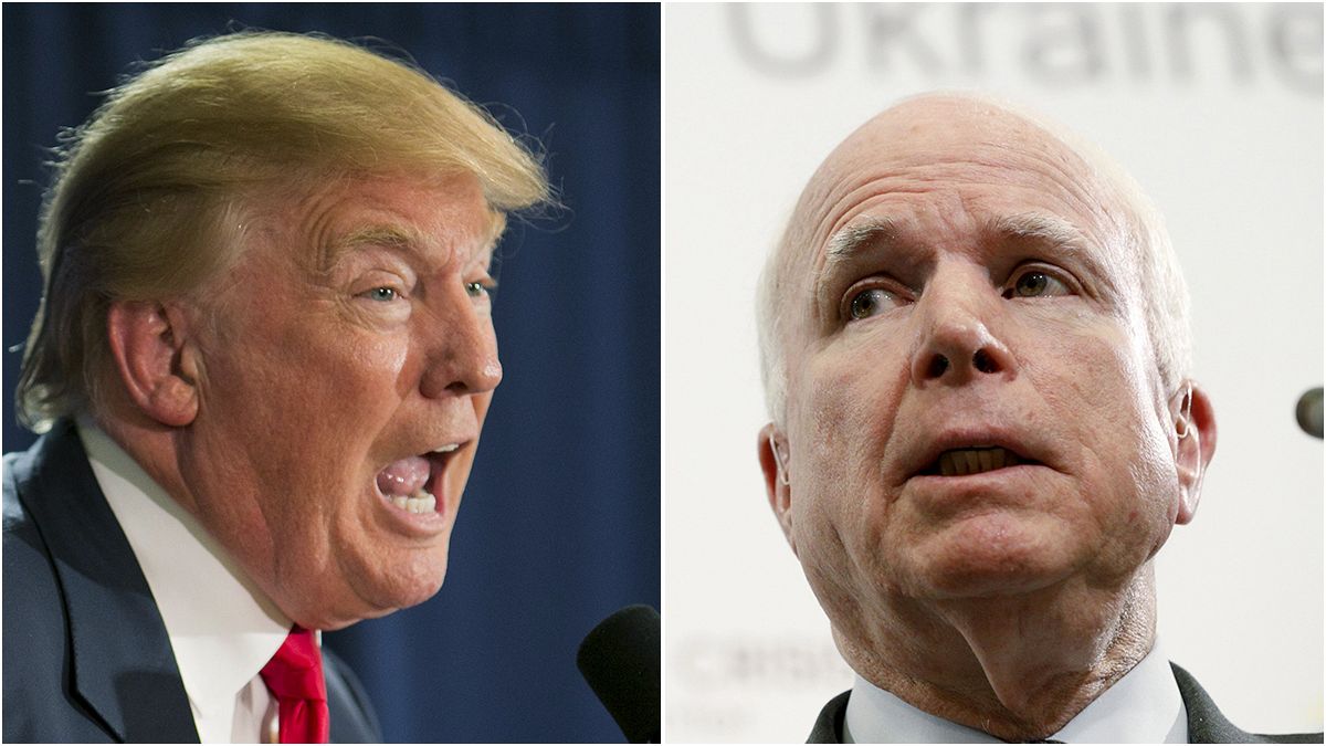Donald Trump unmoved by protests over attack on John McCain's war record