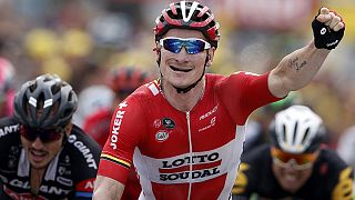 Germany's Greipel takes third stage win