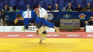 Jornada de clausura en el Grand Slam de judo en Moscú