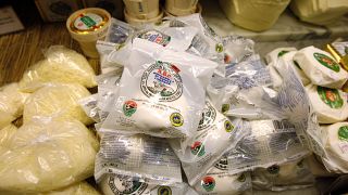 Russia officials foil bid to smuggle half a ton cheese from EU