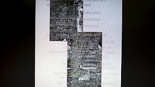 Forensic scientists reveal ancient text on charred biblical scroll